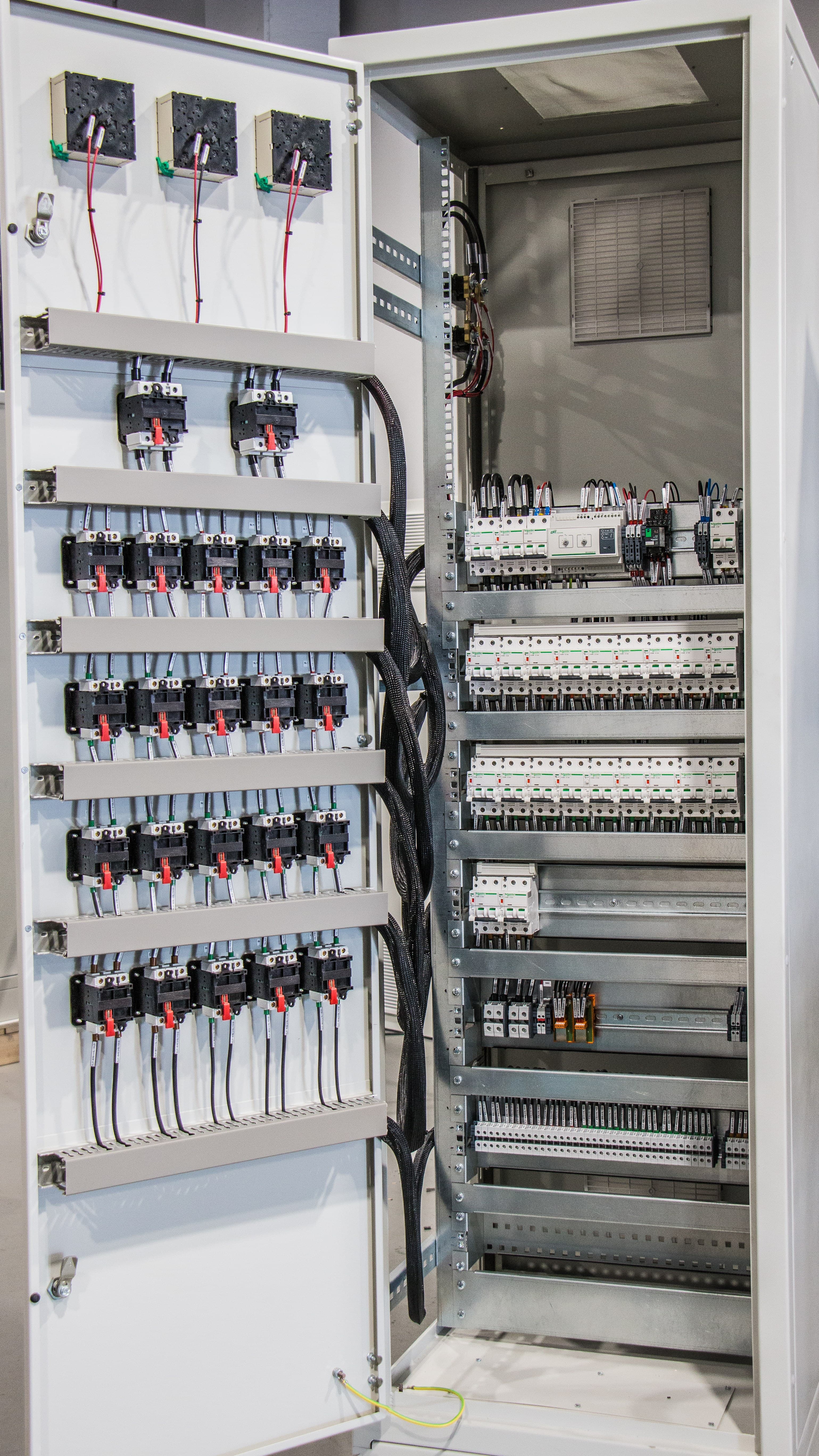 Cuadros eléctricos industriales